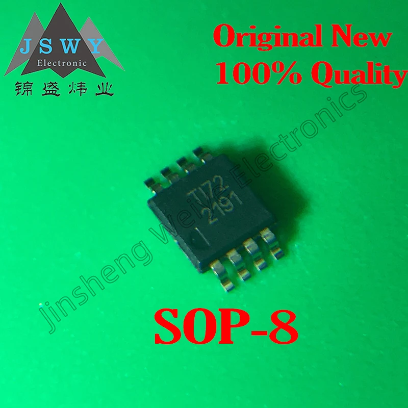 5~10PCS OPA2191IDGKR 2191 OPA2196IDGKR 2196 OPA2187IDGKR Silkscreen 16TV SMD MSOP8 Chip Electronic IC 100% Brand New