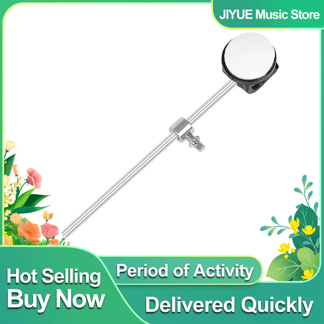 Drum Stomp Hammer Head Counterweight Frame Drums Jazz Drums Felt and Metal Professional Percussion Instruments Accessories