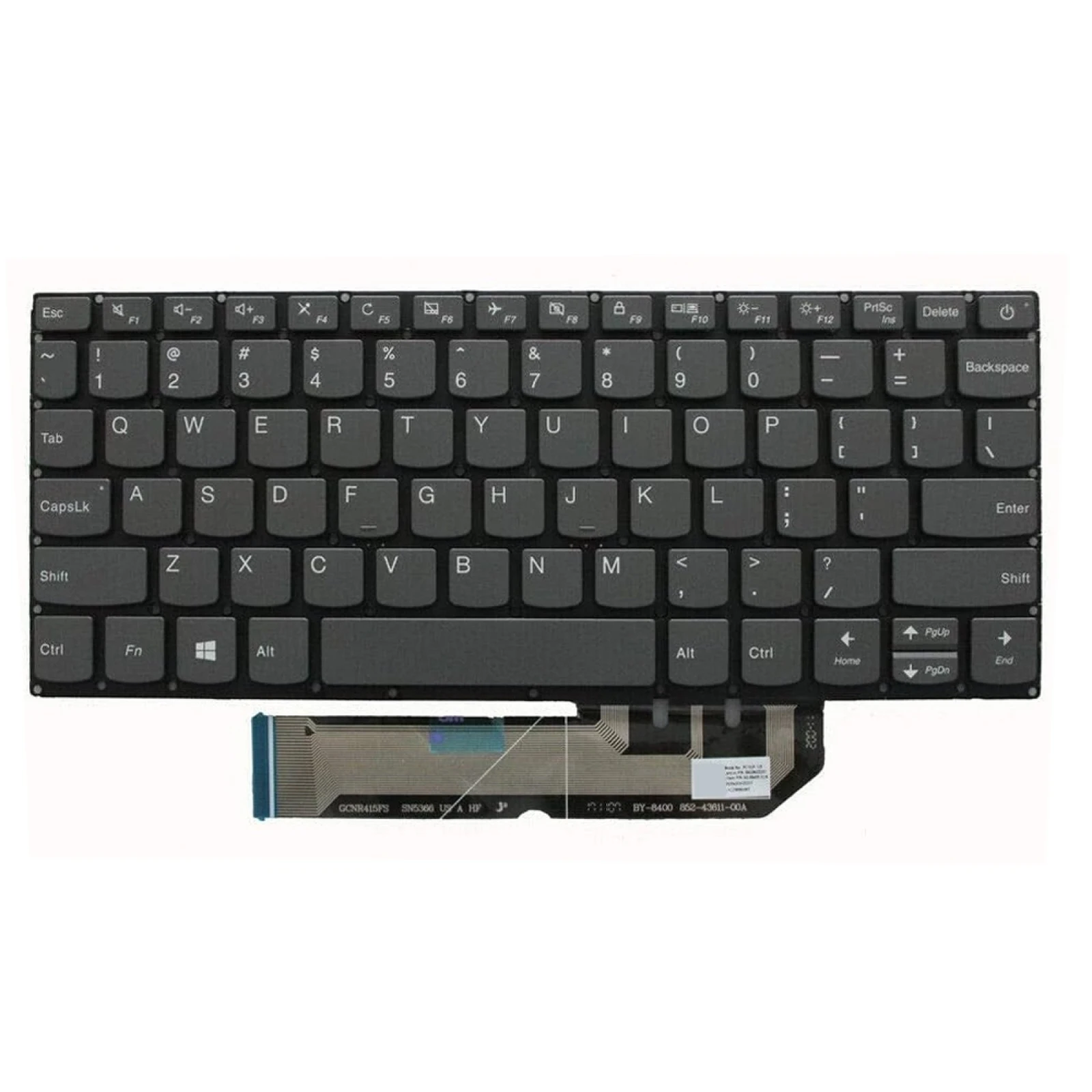 For Lenovo IdeaPad 120S-11IAP Laptop Without Backlight Keyboard