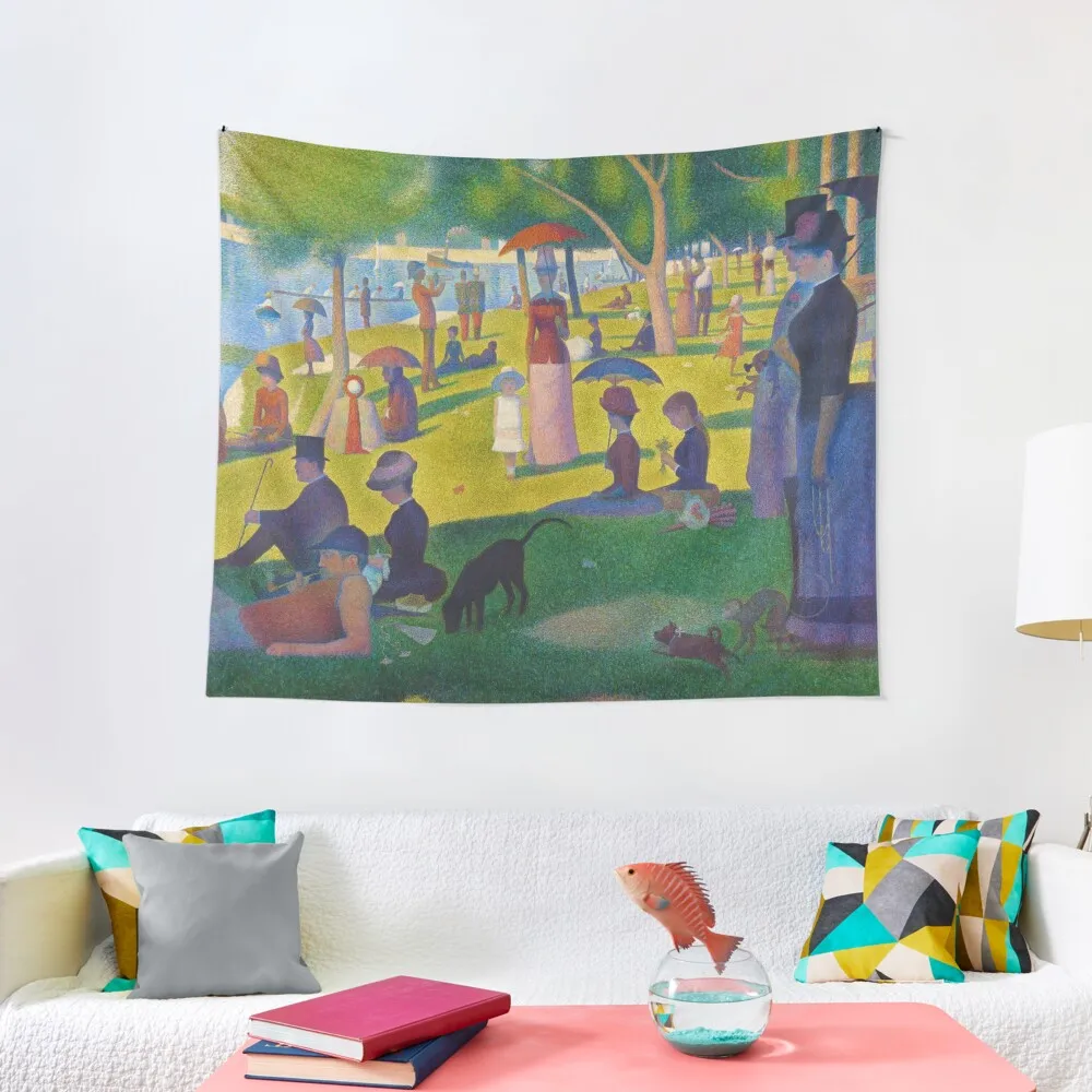 

Georges Seurat A Sunday Afternoon on the Island of La Grande Jatte Tapestry Decoration For Bedroom Decoration Wall Tapestry