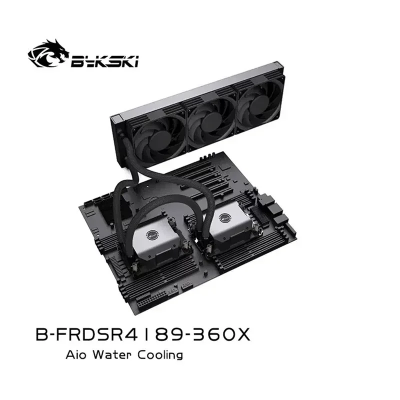 Bykski B-FRDSR-X AIO Water Cooler Server 4189/4677/3647/SP5/SP3 CPU Pojedyncze lub podwójne rozwiązanie chłodzenia