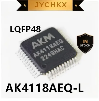 2-10PCS AK4118AEQ‑L LQFP‑48 7x7mm 0.5mm Pitch Digital Audio Transceiver IC 24‑Bit 192kHz S/PDIF AES3 Interface Chip For Audio Re