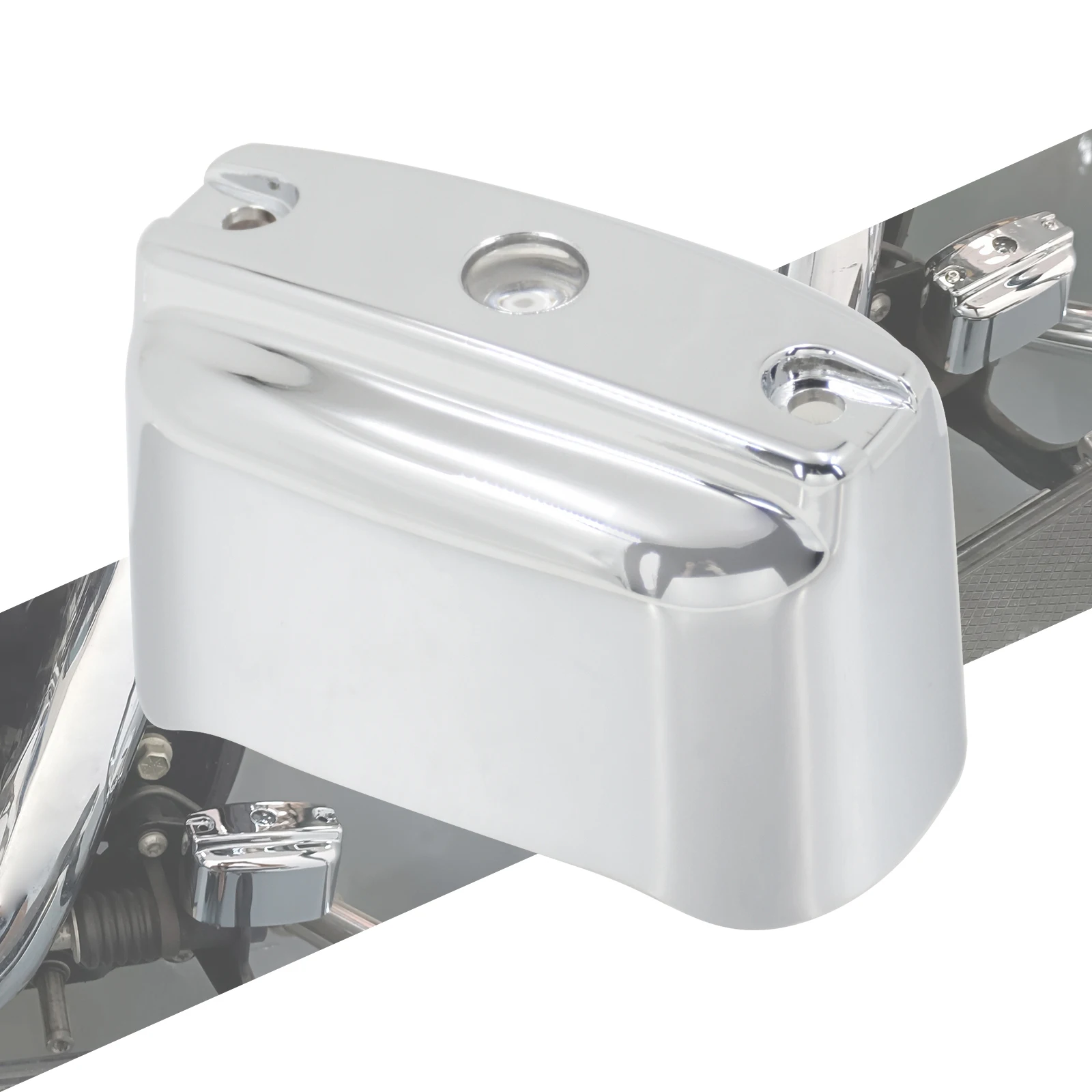Cubierta del Cilindro Maestro del Freno Trasero de la Motocicleta para Harley Heritage Softail Fat Boy FLSTF 00-2017 Touring Street Electra Glide 00-07