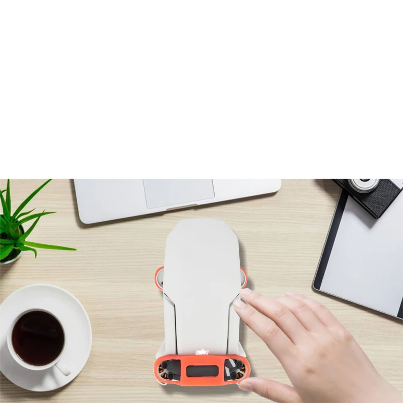 مراوح حامل ثابت للطائرات بدون طيار ، سيليكون حزام غطاء للحماية ، الحرس ل dji mavic Mini ، Mini 2 ، Mini SE ، اكسسوارات الطائرة بدون طيار ، 2 قطعة