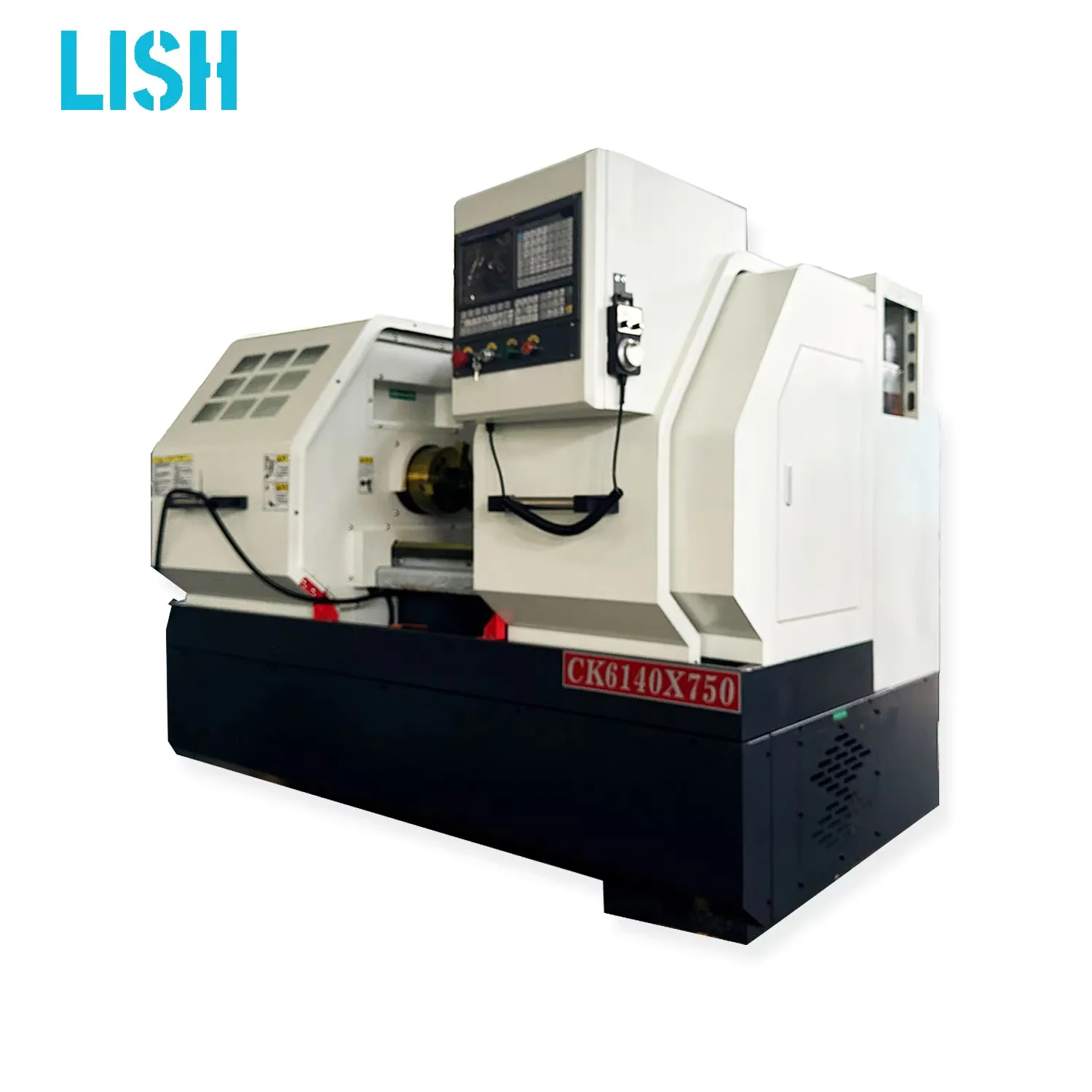 Torno CNC de tecnologia avançada de aço Hining de alto desempenho de fábrica profissional Ck6140