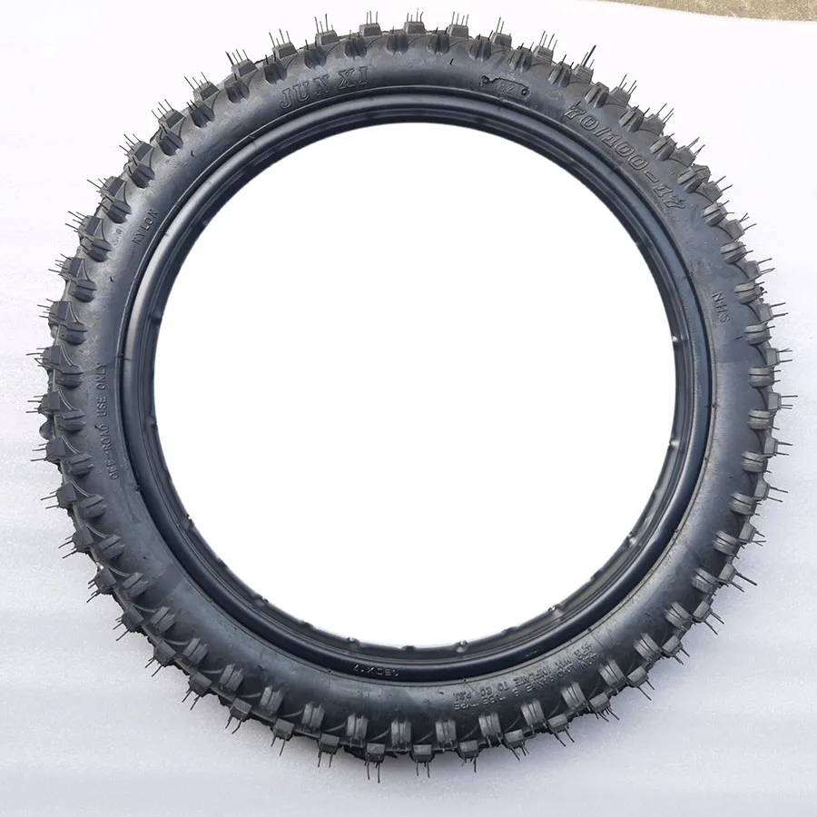 70/100-17 Front Wheel Tire Deep Teeth Tyre For Chinese Kayo BSE Dirt Pit Bike Off Road Motorcycle