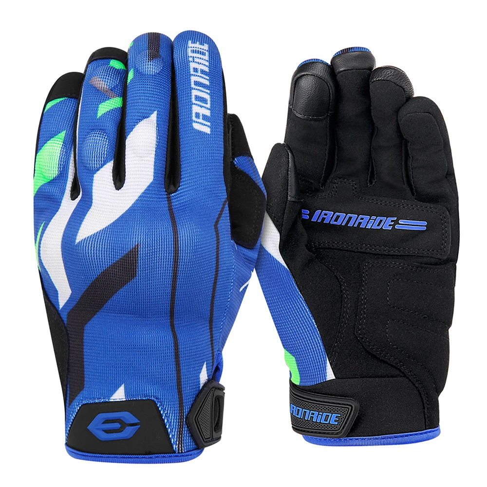 موتوكروس الرجال النساء تنفس المضادة للصدمات الرياضة قفازات دراجة نارية قفازات تنفس دراجة نارية مكافحة الإفلات قفازات كاملة الأصابع