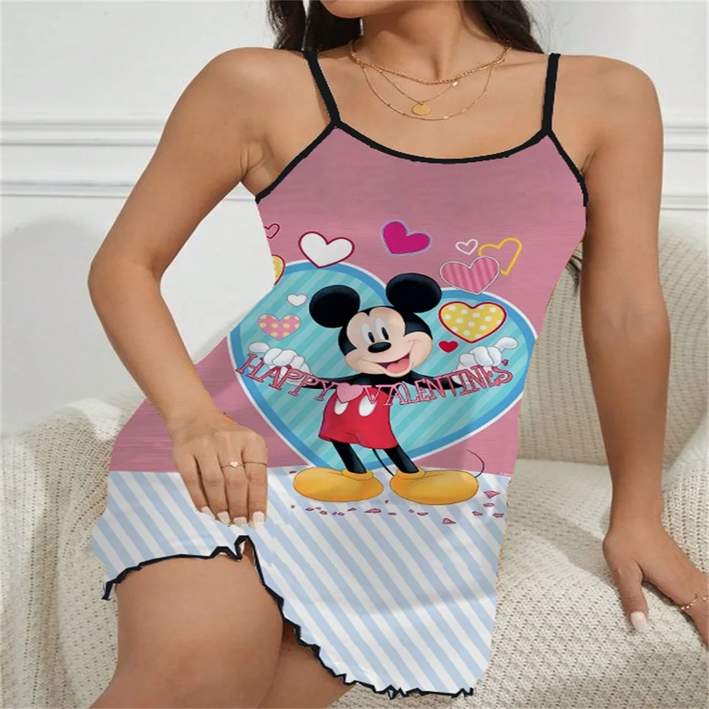 

Sexy Nightie Sexy Nightgown Sleeping Woman Night Sexs Top Seller Home Dress Princess Sleepwear Sleep Shirts Mickey Lingerie 2024