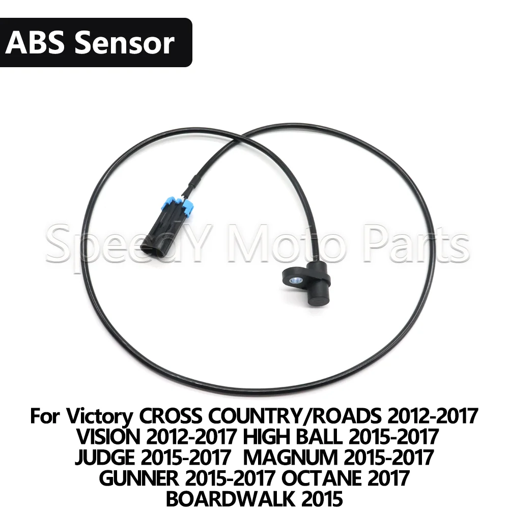 Sensor de Velocidad de Rueda Delantera ABS para Motocicletas Victory CROSS ROADS, COUNTRY VISION, HIGH BALL, JUDGE, MAGNUM, GUNNER, OCTANE, BOARDWALK