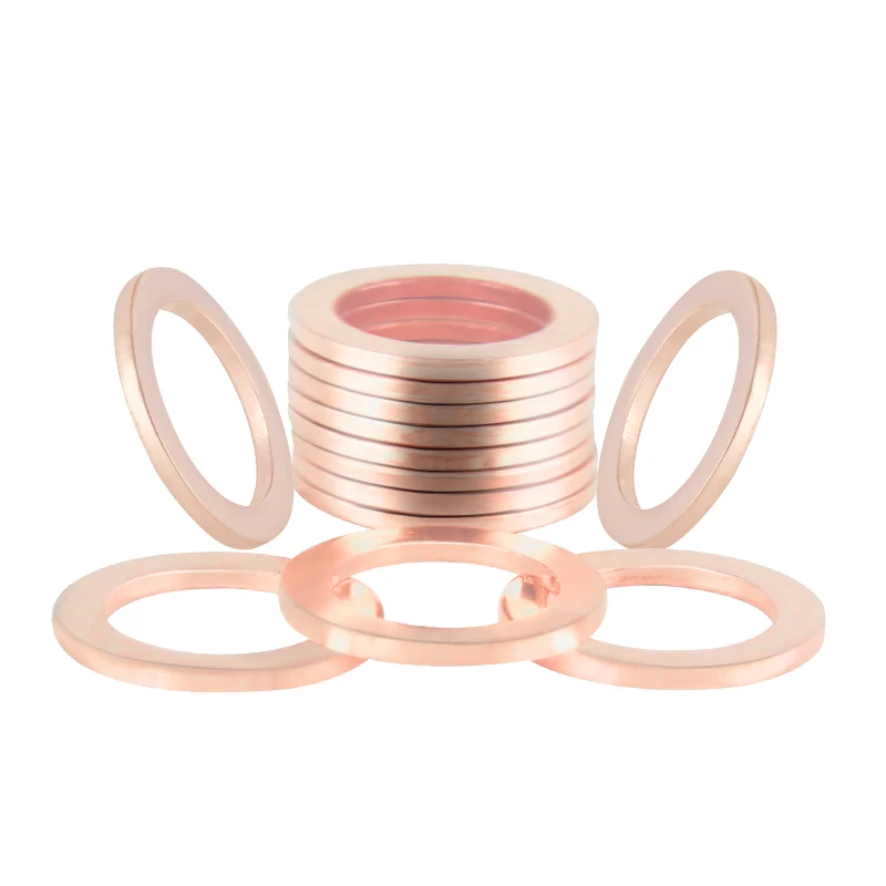 

14mm oil drain plug gasket 007603-014106 Replace the sealing kit of the pressure oil gasket