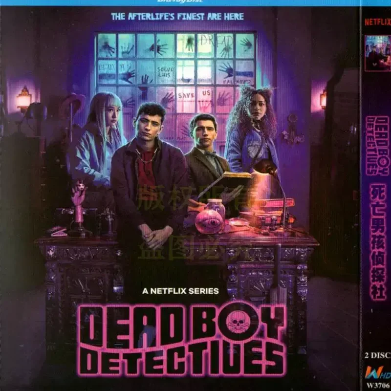 American Fantasy Thriller Suspense TV Series Dead Boy Detective Agency BD Blu-ray High Definition 2 Disc