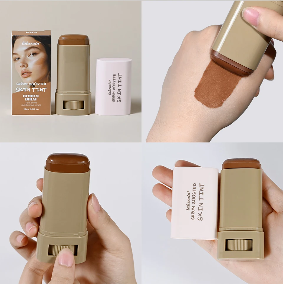 Tinted Moisturizer Balm Foundation Stick Lightweight Hydrating Sheer Coverage Natural Radiant Glow Portable Daily Face Makeup Cosmetic Sf117b9d3faca4e82a82a0280125cd9faV