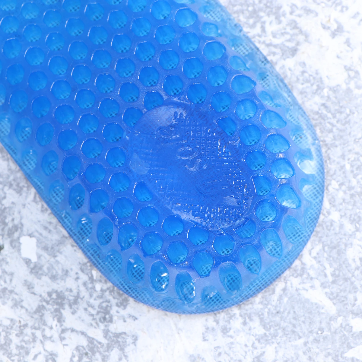 

1 Pair 3Cm Height Increasing Insoles Flannelette Pads Non-Slip Shoe Cushion Half Pad Shockproof Deodorant Gel Pads Heel Support