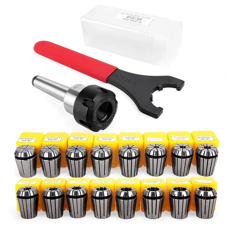 

Promotion! ER25 Collet Set Chuck With MT2 ER25 M10 Motor Extension Rod, CNC Engraving Machine Or Milling Lathe Tool