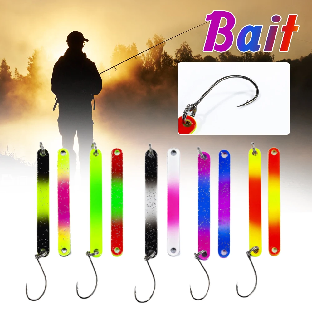Metal Sequin Bait Double Sided Hard Freshwater Trout Copper Road Fishing Bait Power Bait Fishing Trout Pesca Рыбалка форель