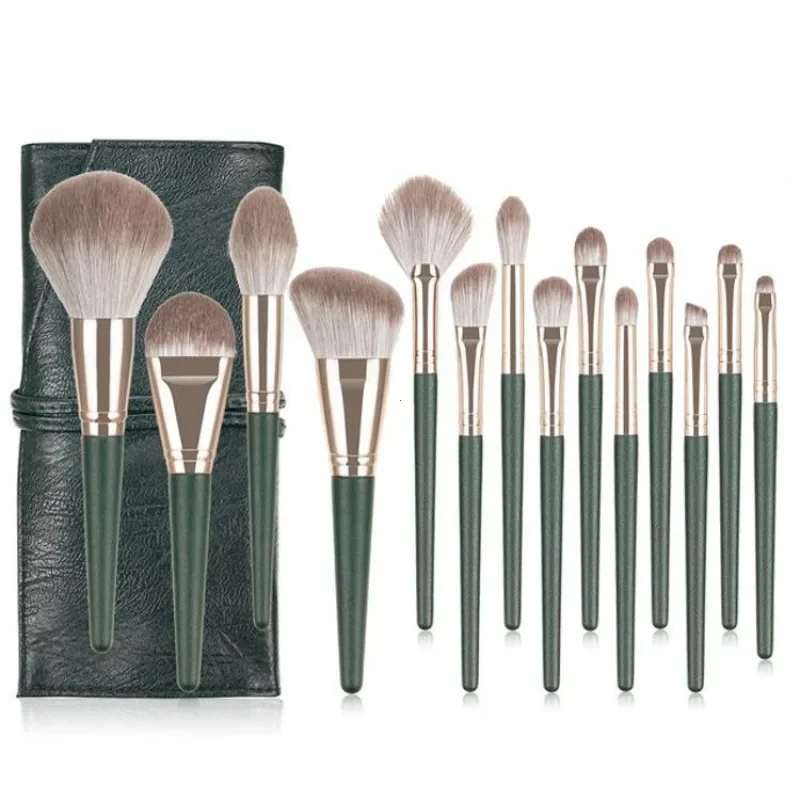 Makeup Brush Set Soft Fluffy Powder Eyeshadow Foundation Concealer Blush Highlighter Brush Beauty Tools Blending Cosmetic 14PCS