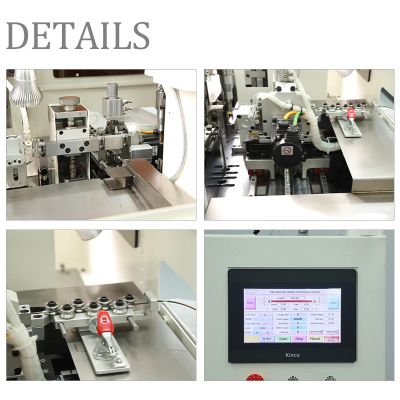 EW-2105-1 آلة العقص الطرفية الأوتوماتيكية ذات الرأس المزدوج على الوجهين #2