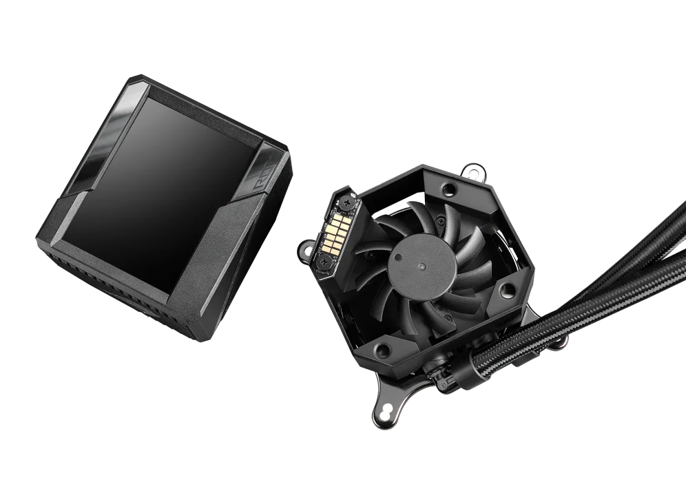 ROG Ryujin II 240 ARGB All-in-one Chłodzenie CPU z Płynem z 3.5" LCD, Wentylator CPU ARGB z Płynem, Chłodzenie Komputera Gamingowego