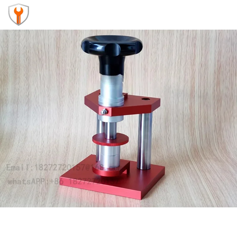 Spiral capping machine, watch bottom cover, watch screw bottom pressing machine