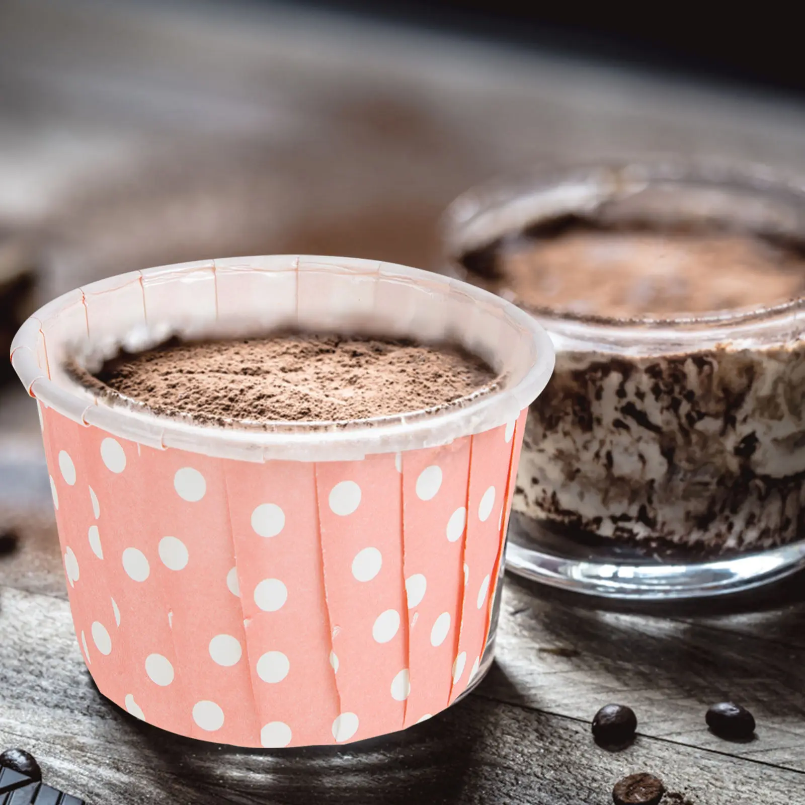 

100 шт. бумажных форм для выпечки, одноразовые вкладыши для кексов, обертки для маффинов, для десертов, праздничных мероприятий, стаканчики для мороженого