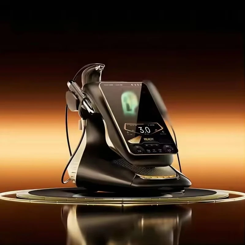 جهاز تجميل محمول 25D Max Hiifu RF EMS 3 في 1 - جهاز تجميل لشد الوجه وشد الجلد وتخسيس الجسم والوجه لصالونات التجميل الأمريكية