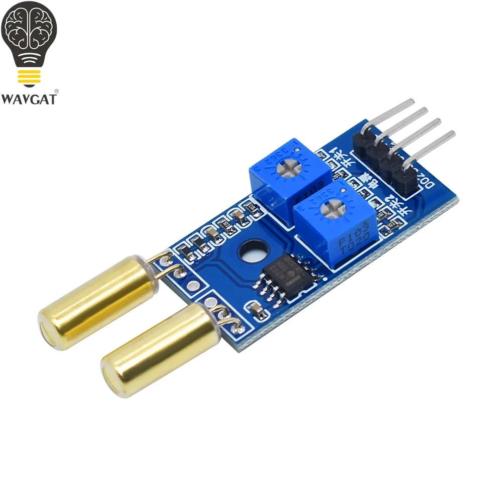SW520D 2 Channel Output Tilt Slant Angle Sensor Relay Module Golden   ball switch tilt sensor module For arduino