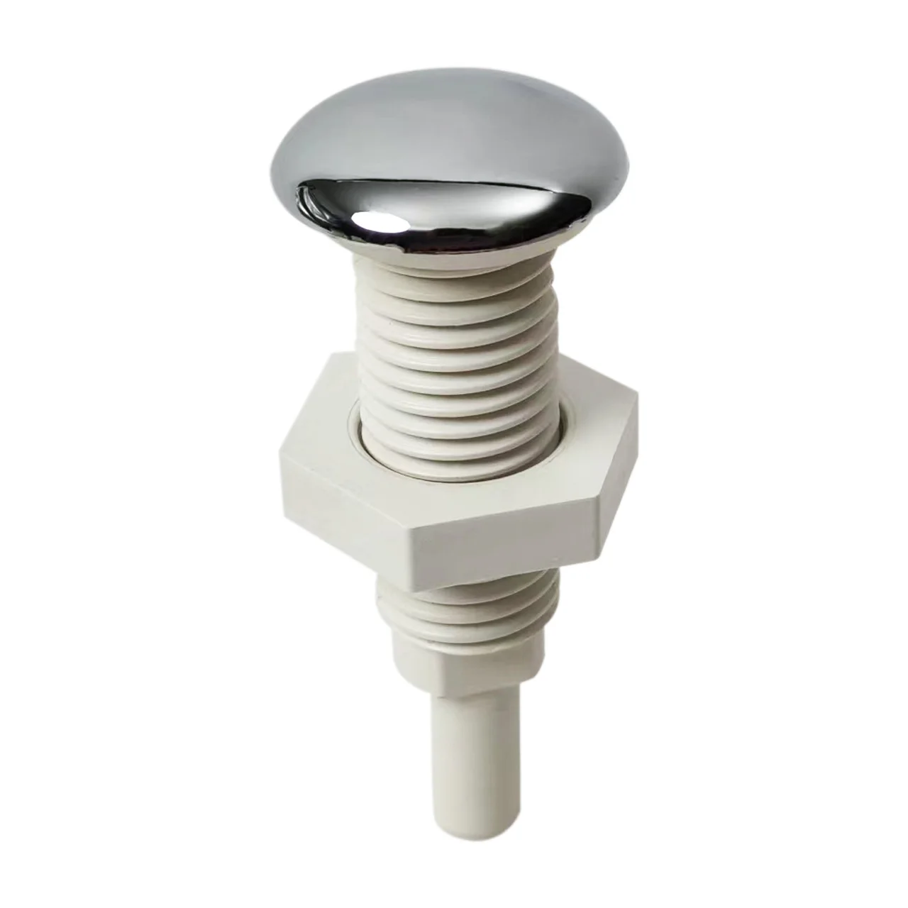 

P-29A 8mm Nozzle 30mm Cover Straight Bubble Nozzle Φ8 Chromed Cap PVC Base Hot Tub Air Jet Nozzle Massage Bathtub Jet Nozzle
