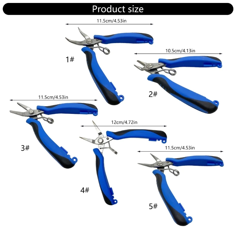 Precise Craft Pliers for Jewelry Design and Wire Looping with Comfortable Grip