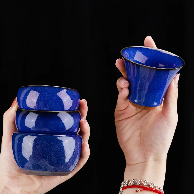 Iron Tire Jian Zhan Kiln Change Single Master Bowl Tianmu Glaze Personal Tasting Kung Fu Tea Cup Manufactur