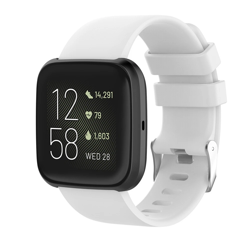 Band for Fitbit Versa 2 Smart Watch Sport Bracelet for Fitbit Versa Waterproof Wrist Strap White