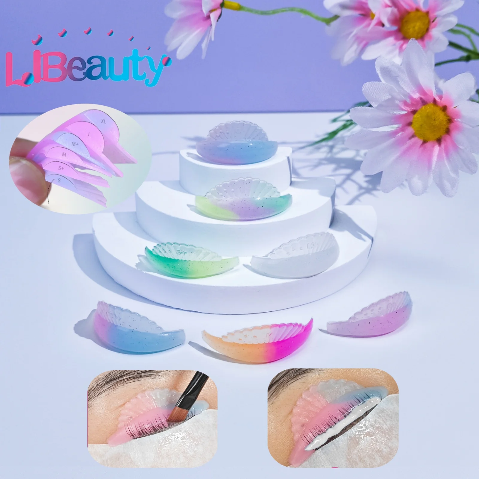 

Libeauty Wholesale Silicone Eyelash Supplies Perm Pad Sticky Lash Lift Shield Eyelash Curler Accessories For Women Make-up Tools