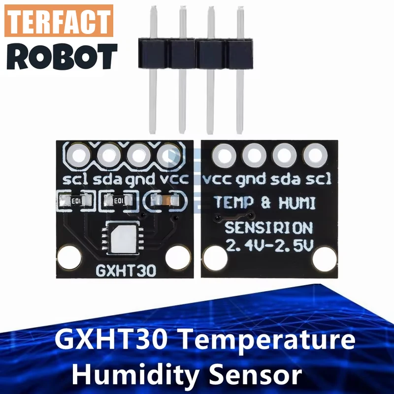 GXHT30 IIC I2C Temperature Humidity Sensor Module: Weather-Compliant Breakout Compatible with SHT31/SHT30 for Arduino