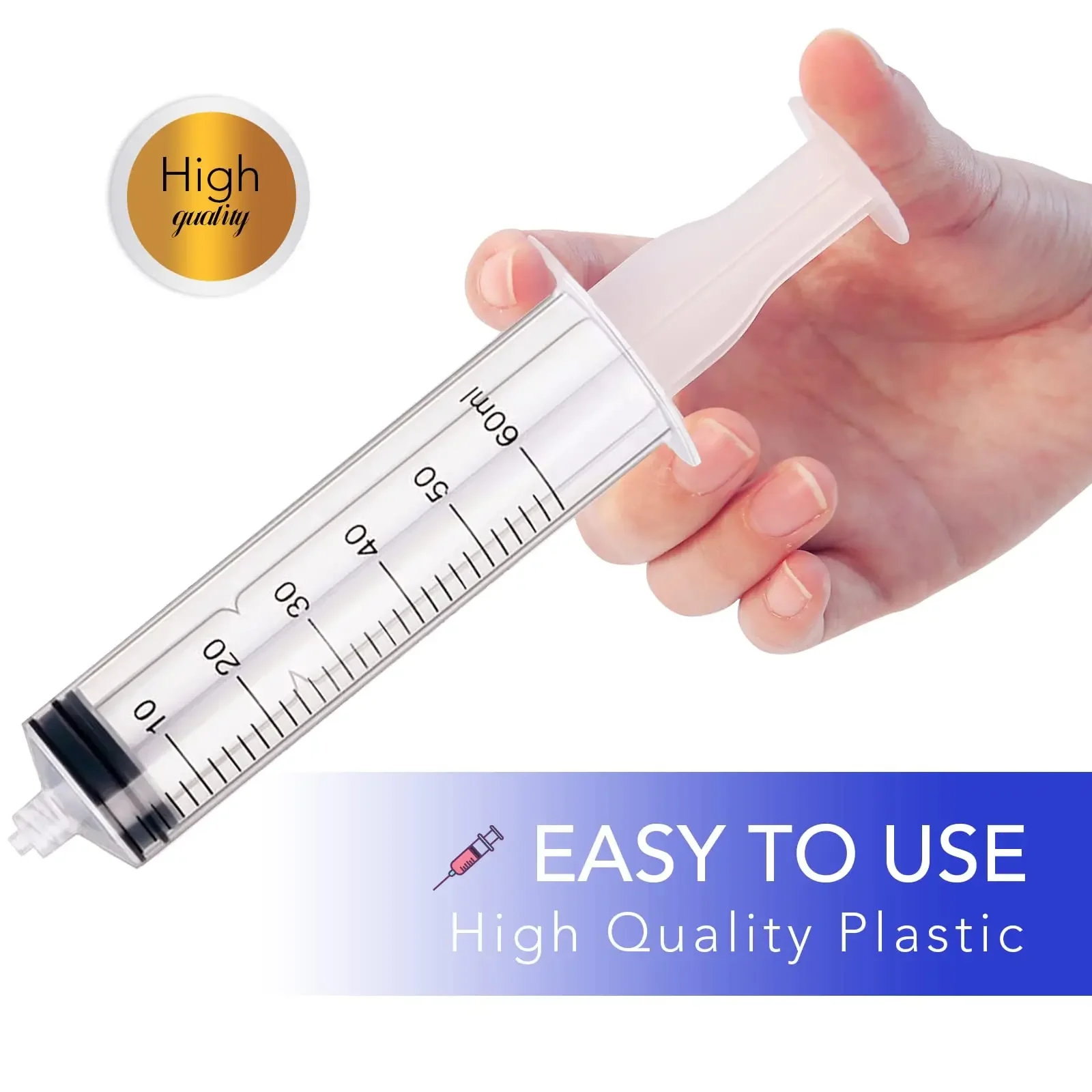 5-20 adet 60ml Luer Lock şırın - Baby Food Allergy Rash incelemesi ve fiyatı