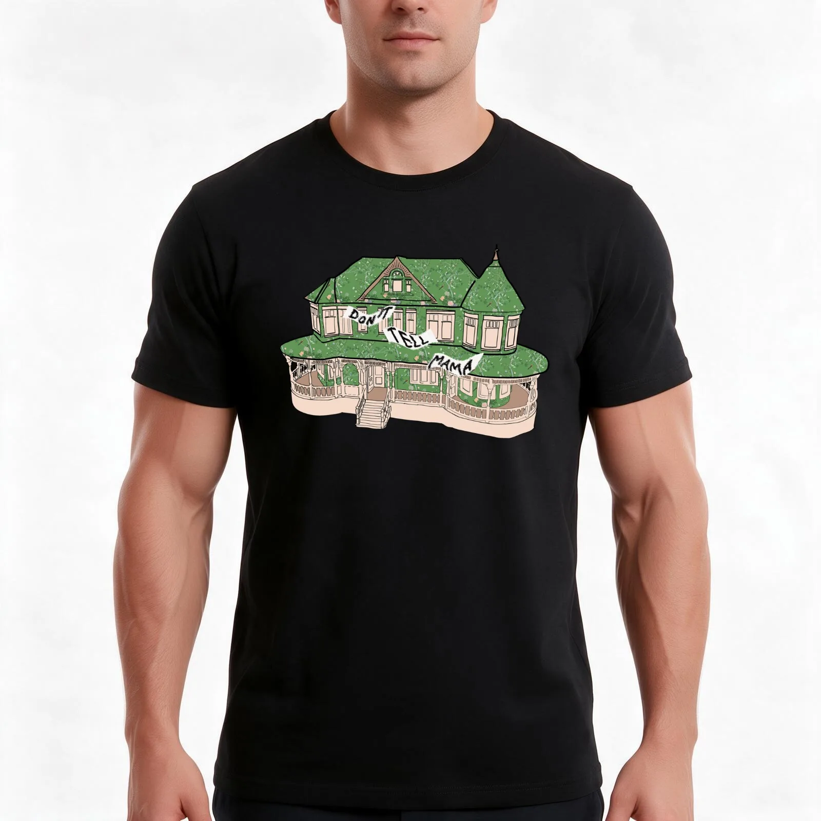 sharp objects dollhouse T-Shirt Summer Casual Cotton Tee Oversized Streetwear Tops Vintage Graphic Print Unisex Men Women