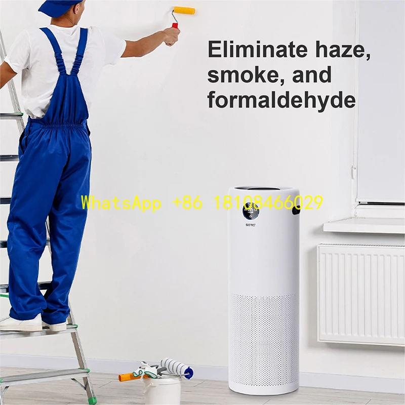 

Removal Voice Control Air Cleaner Y6 Smart WiFi Air Purifier for Large Office Home H13 Filter Carbon Filter Smoke