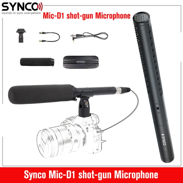 Xlr Synco Microphone | Shotgun Microphone | Synco Shotgun | Synco D1 Mic |  Mic Shotgun - Mic - Aliexpress