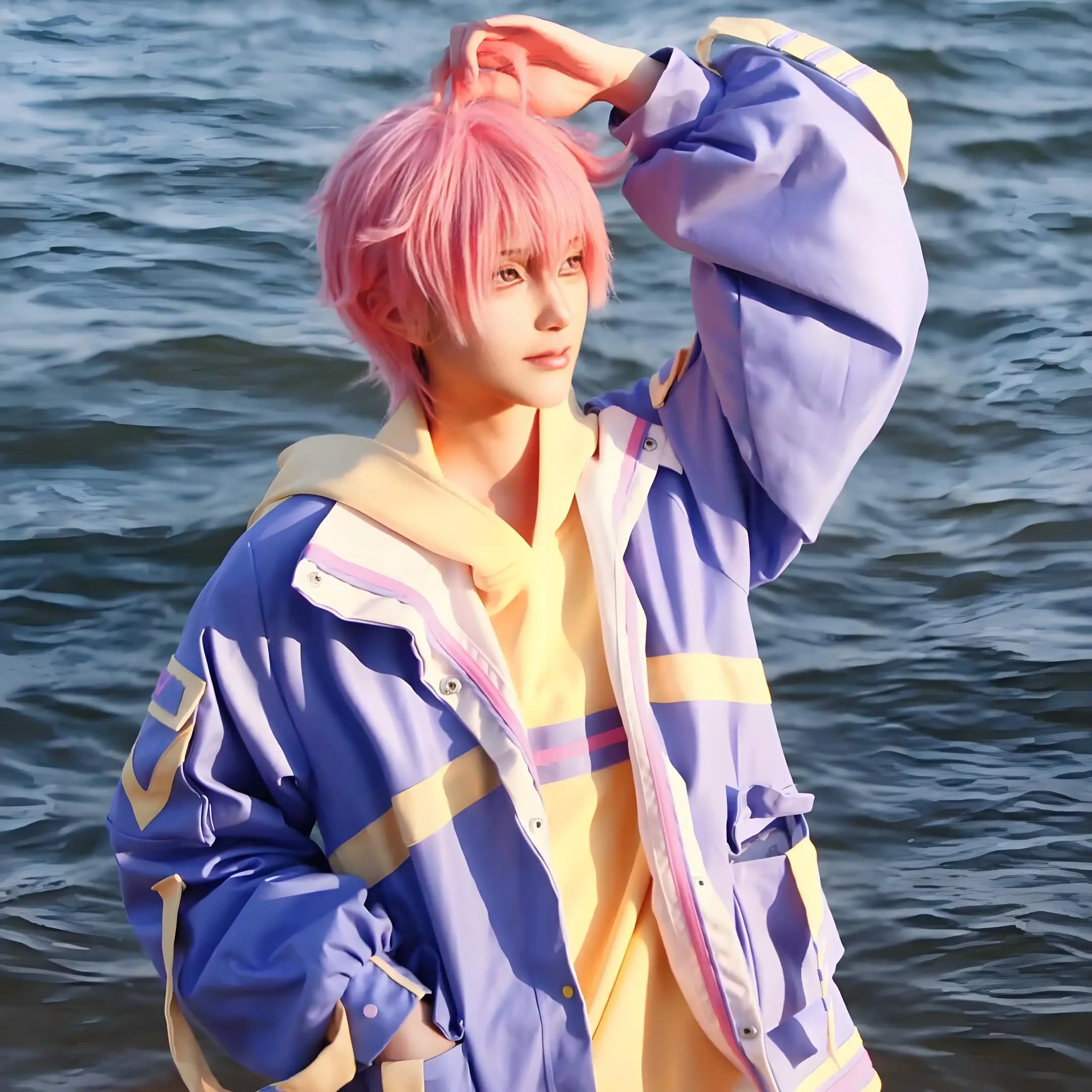 Arrogant Girl Anime Link Click Li Tianchen Tianxi Cosplay Costume Wig Fashion Handsome Daily Outfit Activity Role Play Clothing - view 3