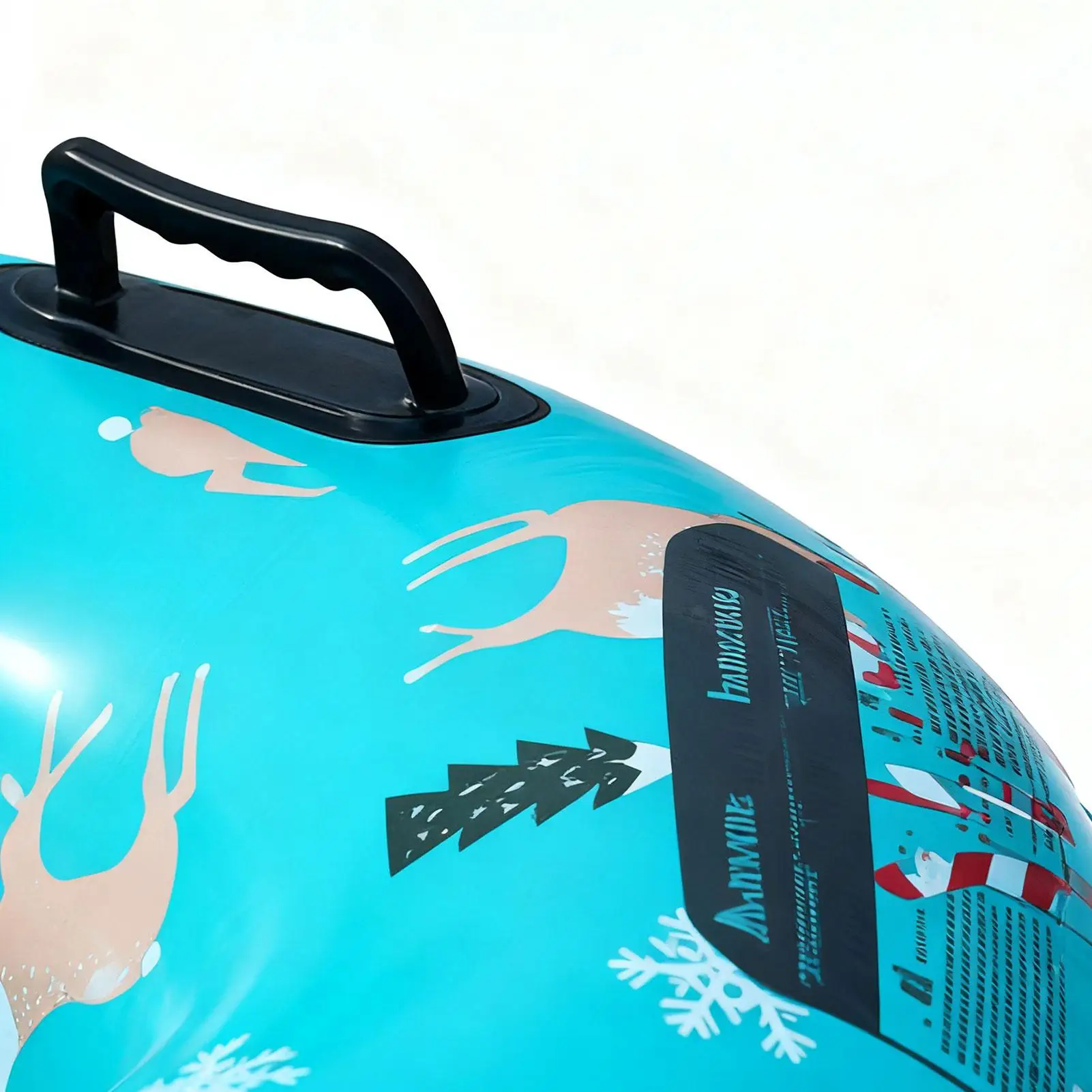 زلاجات الثلج نمط الرنة معدات عدم الانزلاق الاطفال أنبوب الثلج نفخ معدات التزلج في الهواء الطلق سميكة بولي كلوريد الفينيل أنبوب تزلج قابل للنفخ