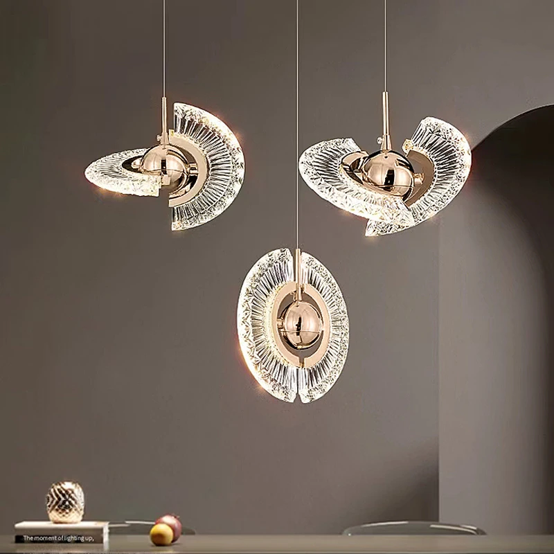 Modern LED Pendant Light Energy Efficient Chandelier for Bedroom Living Room Restaurant - Hanging Lamp Home Decor
