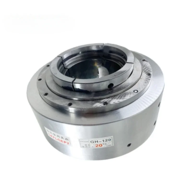 

NEW GH25 GH40 GH50 GH70 GH90 GH120 GH150 GH200 Air Pressure Rotary Chuck Hydraulic Chucks Hollow Hydraulic Rotary Collet