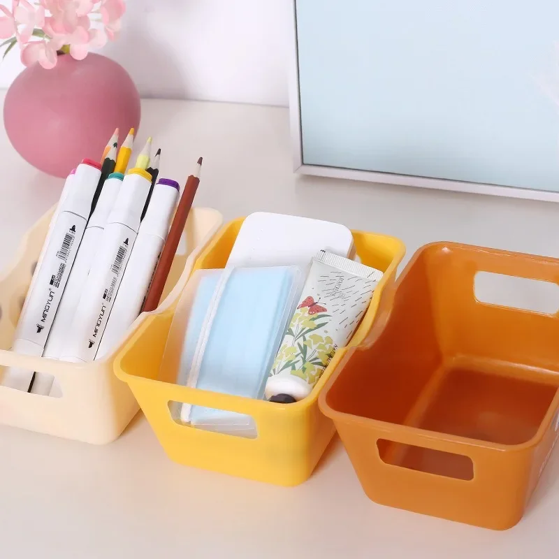 Office Desktop Storage Box Organizer Small Storage Cabinet Student Desk Stationery Sundries Organizer Boxes