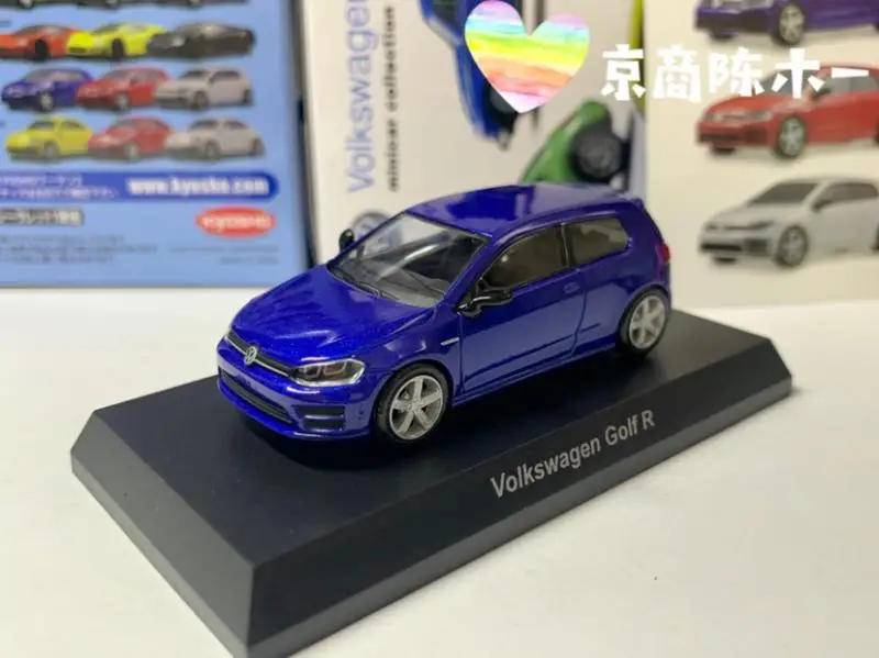 1/64  KYOSHO vw Golf R Collection die cast alloy trolley model ornaments gift