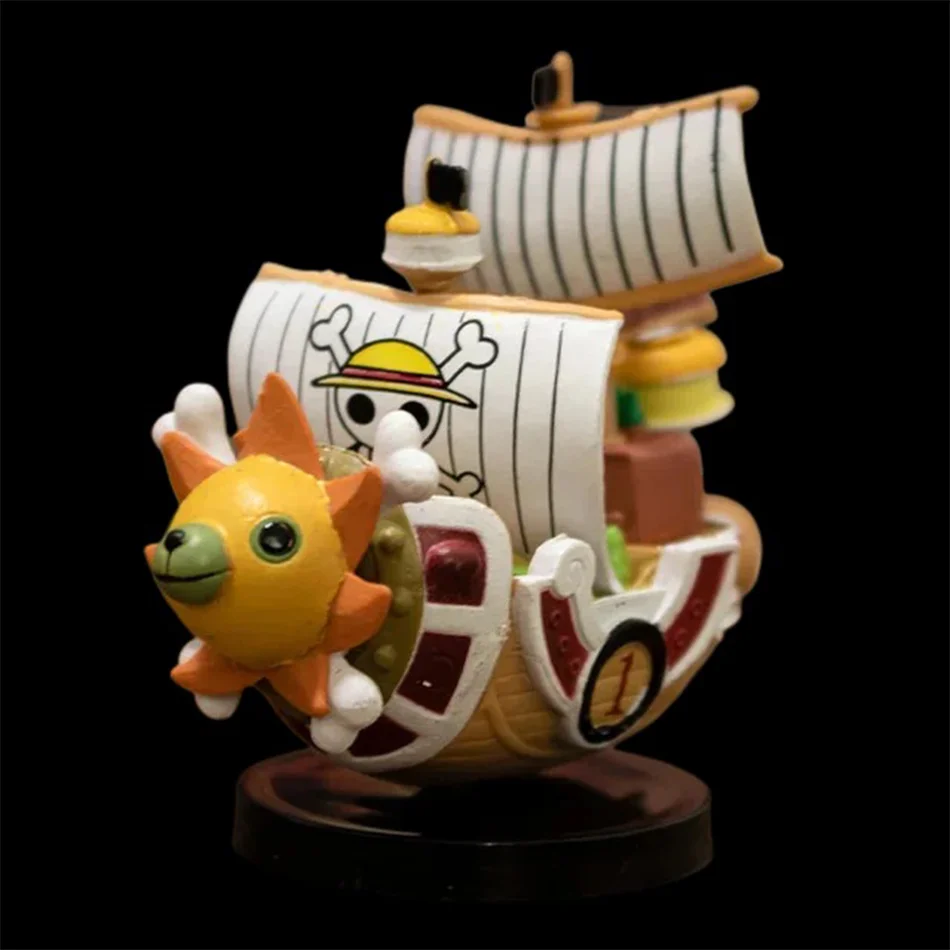One Piece Piratenboot Going Merry/ Thousand Sunny Großes Piratenschiff Actionfigur Cartoon-Figur Sammlerstück Modellspielzeug