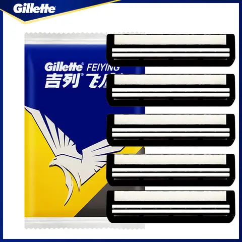 질레트 이글 면도날 벡터 2 세대 면도날, FEIYING 교체 면도날 리필, 2 레이어 스틸 블레이드, 오리지널