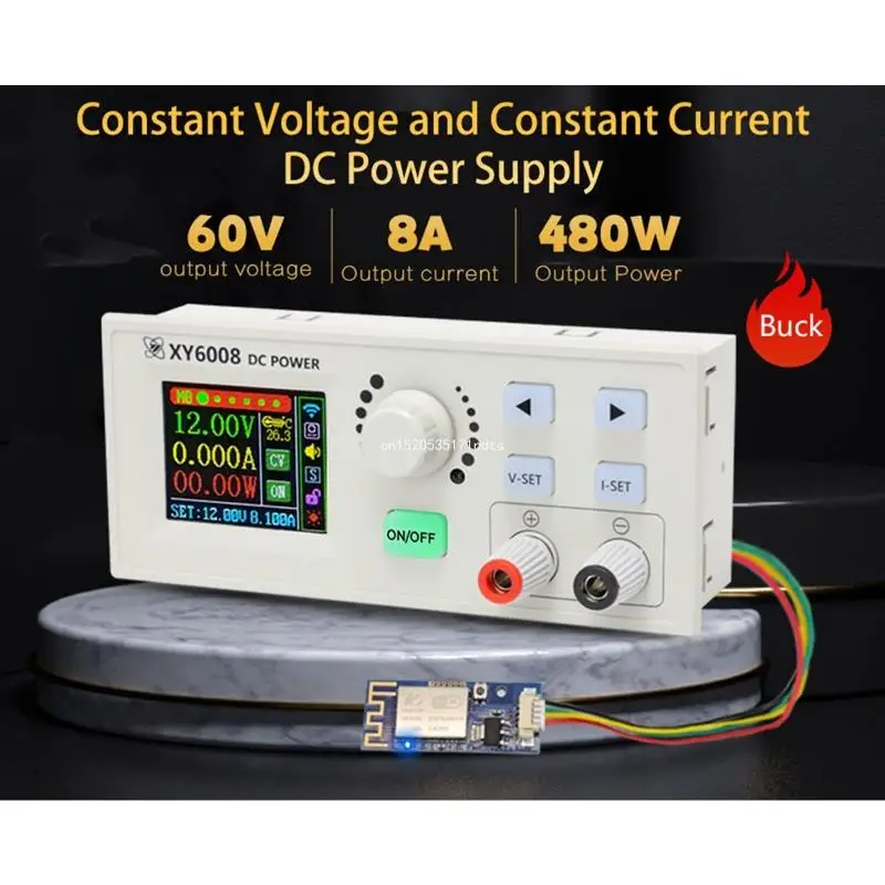 XY6008 XY6008W for DC Power Supply Constant Current Maintenance Remote Control 60V 8A 480W Step-down Module 1 Dropship