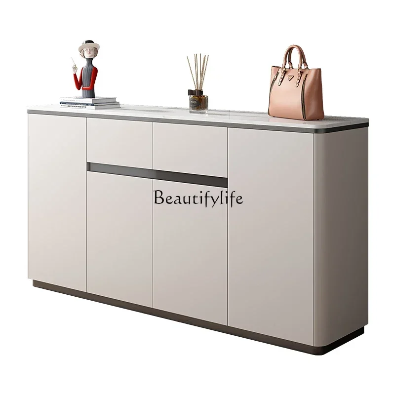 

FG11Light luxury entrance cabinet, sofa back cabinet, ultra-thin modern simple living room partition