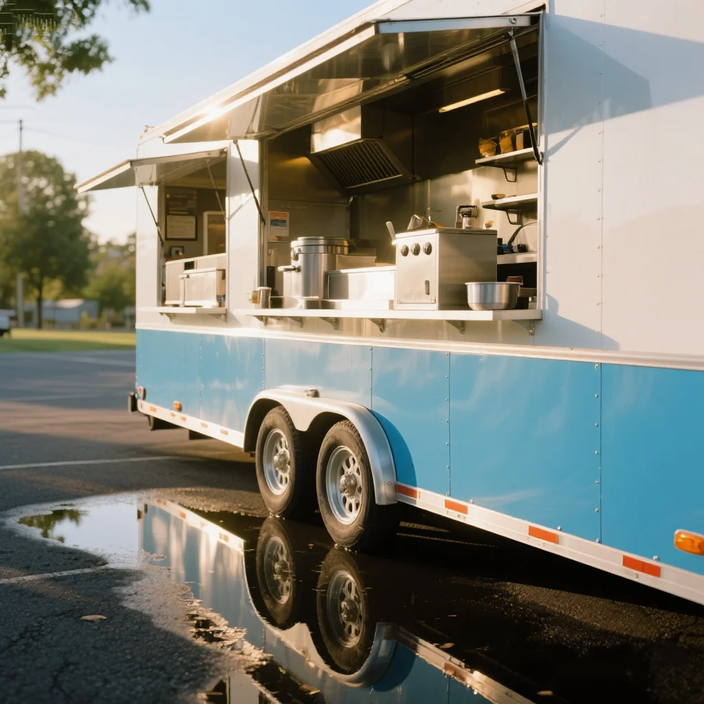 

OEM ODM Outdoor Mobile Carts Fully Equipped Commercial Ice Cream Bbq Street Fast Food Truck Trailer