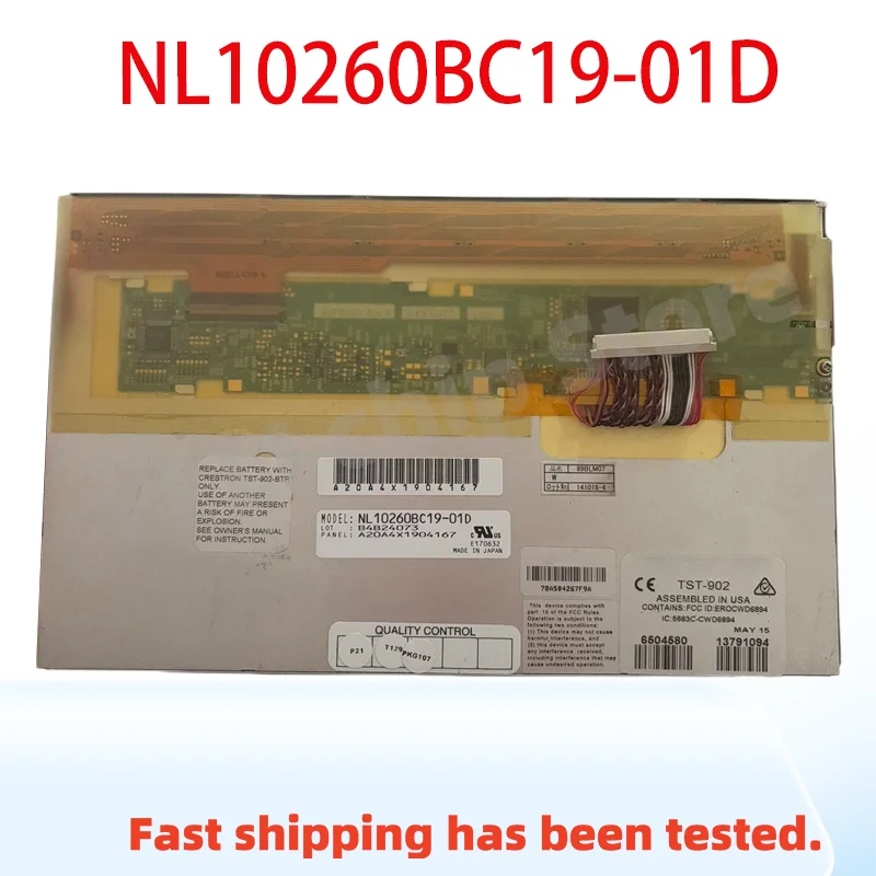 100% test NL10260BC19-01D A+ Grade 8.9 inch LCD Display Module for Industrial Application