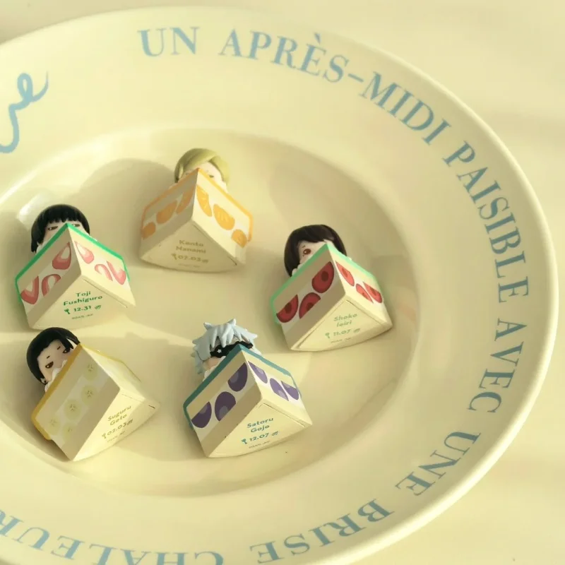 In Voorraad Jujutsu Lijn 2nd Seizoen Actiefiguren Kute Gachapon Capsule Anime Speelgoed Gojou Getou Fushiguro Nanami Collectible Speelgoed