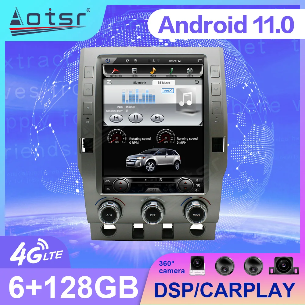 

12.1" Android 11.0 For Toyota Tundra 2014-2020 GPS Auto Navi Multimedia Carplay Player Car Radio Stereo HD Screen Head Unit DSP